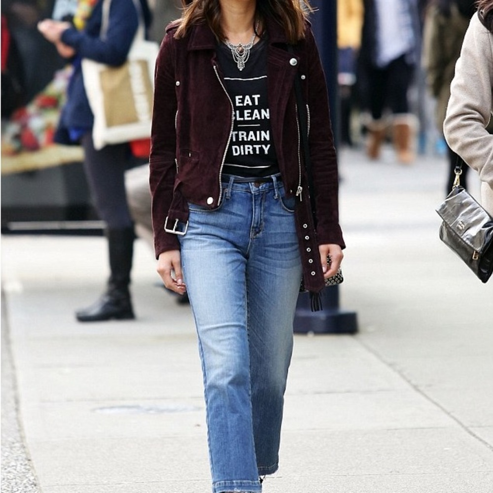 Blank Nyc Suede Moto Size 4
